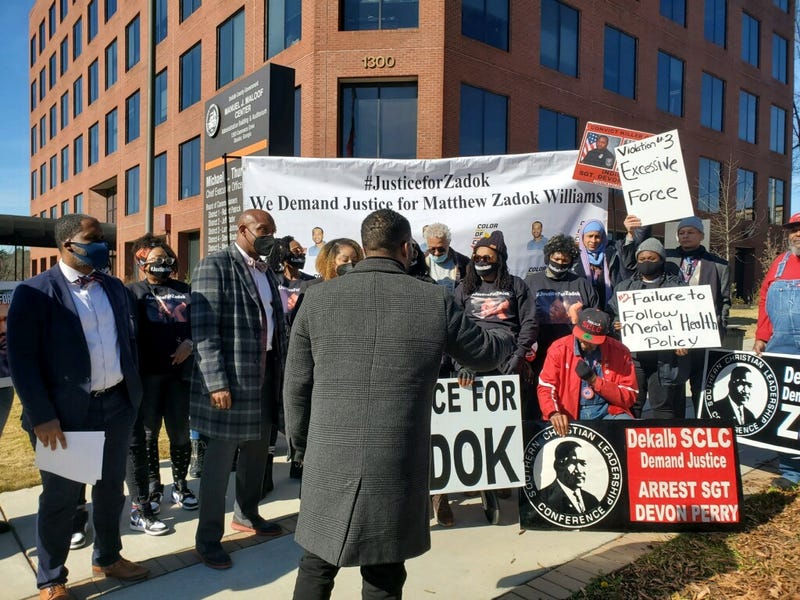 The petitions call for police Sgt Devon Perry be fired for killing Matthew Zadok Williams in April 2021.