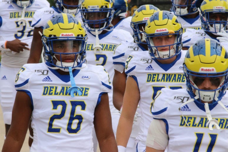 University of Delaware football team.