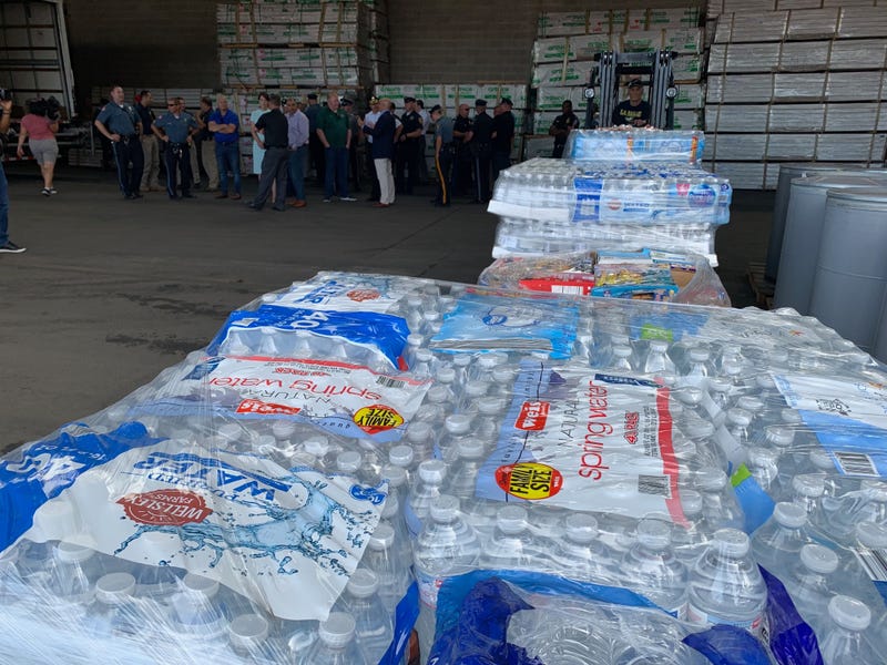 The Delaware County Fraternal Order of Police have collected supplies to send to the storm-ravaged Bahamas.