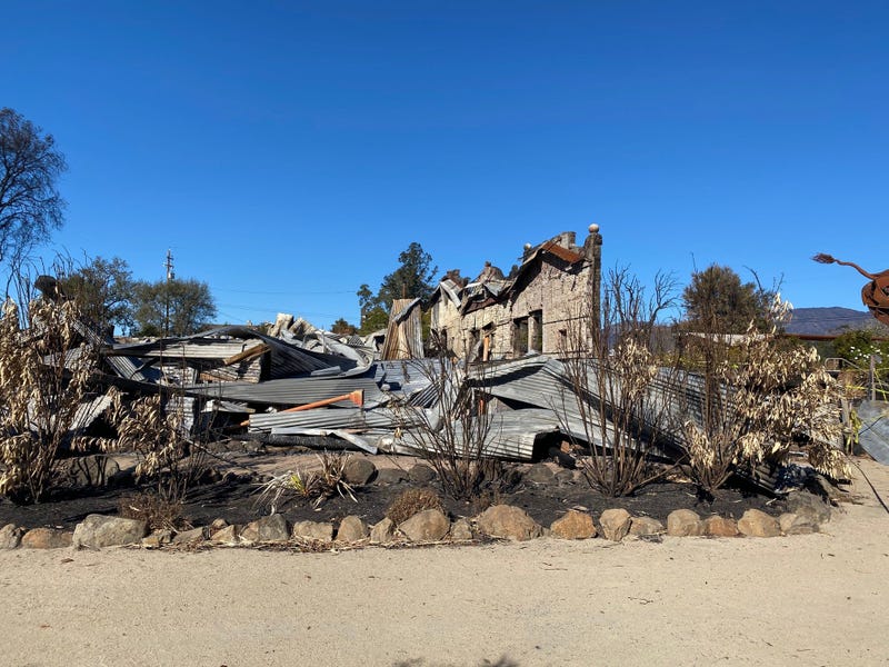 The historic Soda Rock Winery plans to rebuild after suffering serious damage in the October 2019 Kincade fire in Sonoma County.