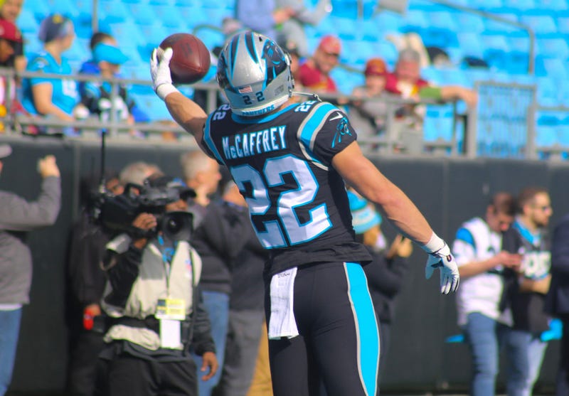 Running back Christian McCaffrey