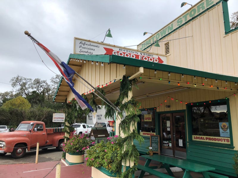 The Jimtown store near Healdsburg.