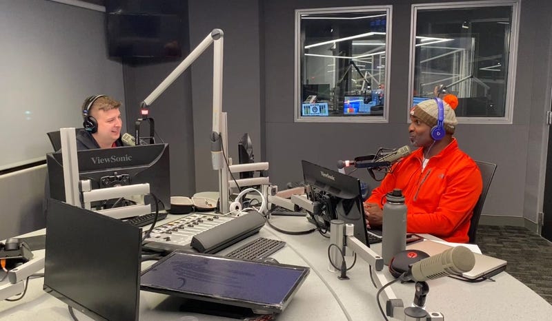 Tobin in studio