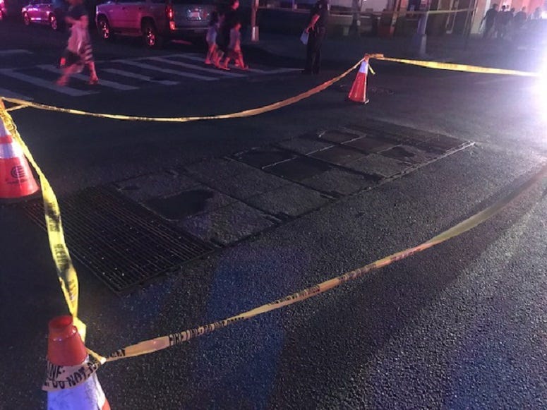 Manhole Fire Manhattan outage