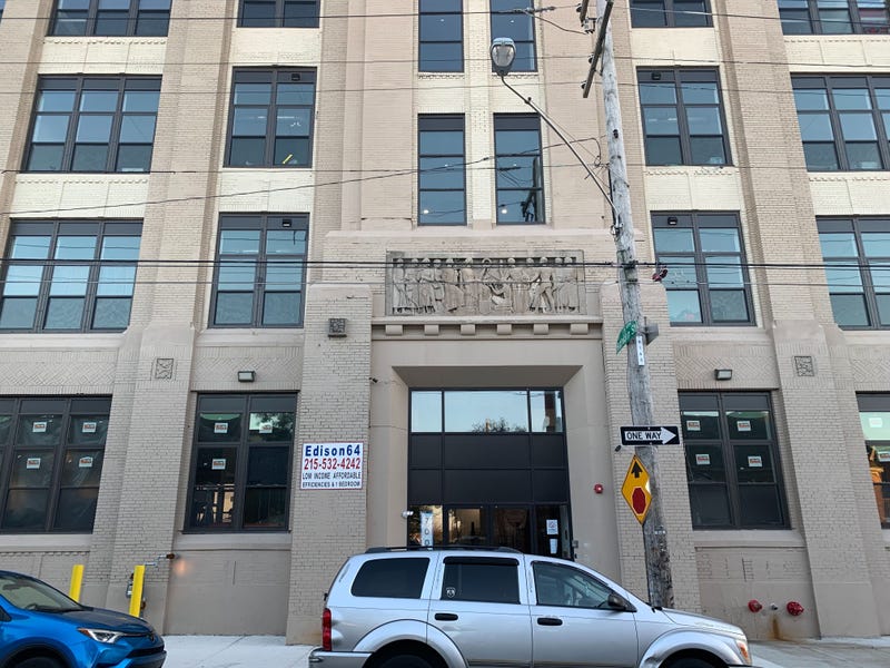 The former Edison High School, now the Edison 64 Veterans Community.
