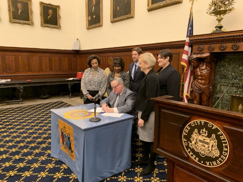 Philadelphia Mayor Jim Kenney.