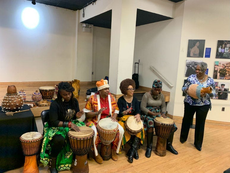 The African American Museum in Philadelphia celebrates Kwanzaa.