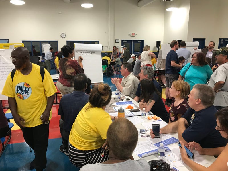 The Refinery Advisory Group held its second public meeting on Tuesday, looking for input from dozens of community members.
