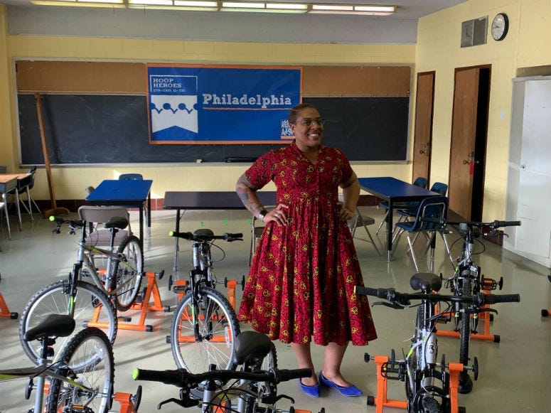 Crystal Edwards, principal of W.D. Kelley School in Brewerytown.