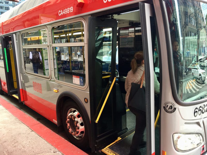 San Francisco MUNI bus