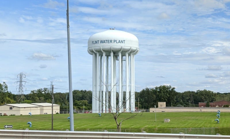 Flint Water Plant Tower
