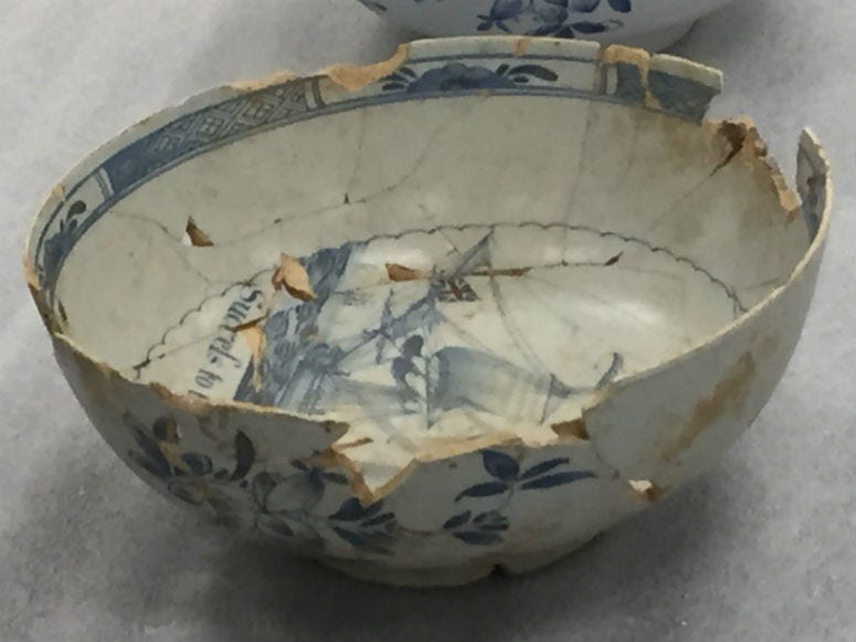 An intoxicating tale of a Quaker woman of the 1700s and her sorted past is dug up at an excavation site in Old City.