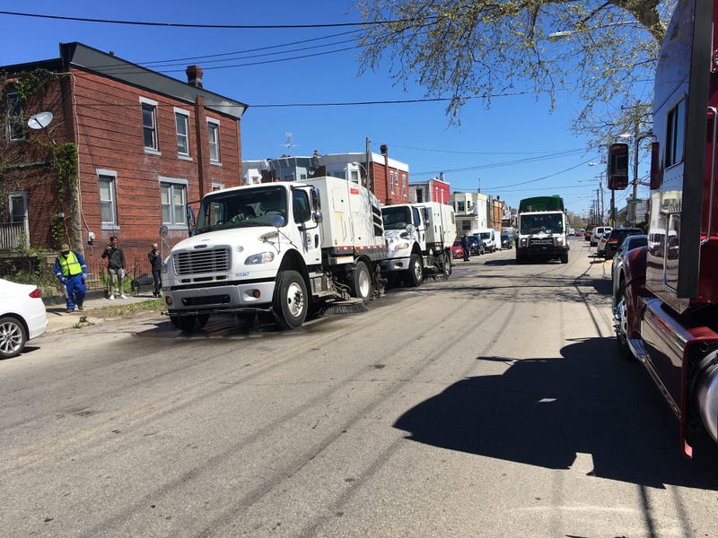Street cleaning in Philadelphia