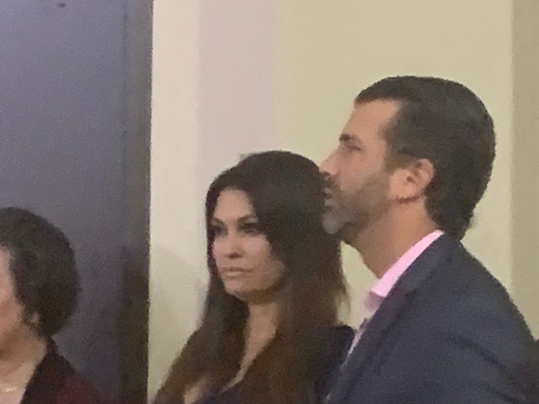 Donald Trump, Jr. Speaks at Pop-Up Event - Steve Sinicropi