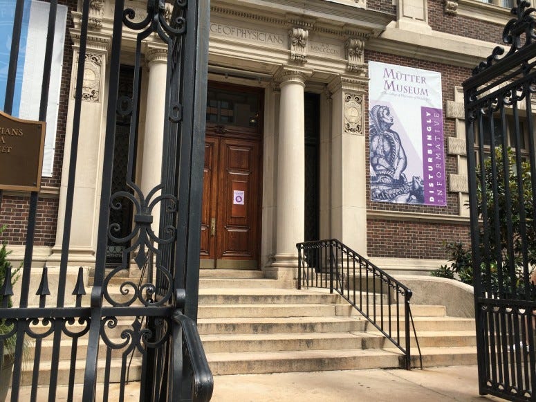 The Mütter Museum in Center City