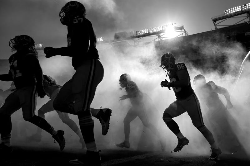 Entrando en el FedEx Field antes del Partido frente a ls New Orleans Saints Nov. 2015