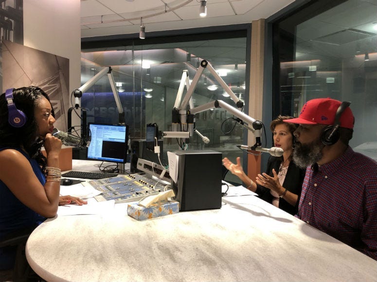 Cherri Gregg with Jeannine Lisitski and Ikey Raw.