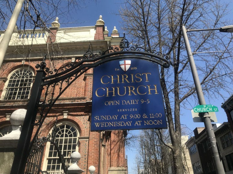 One of the oldest original structures in the nation, Christ Church in Old City, is in need of serious preservation work to its steeple, and fundraising efforts are underway.