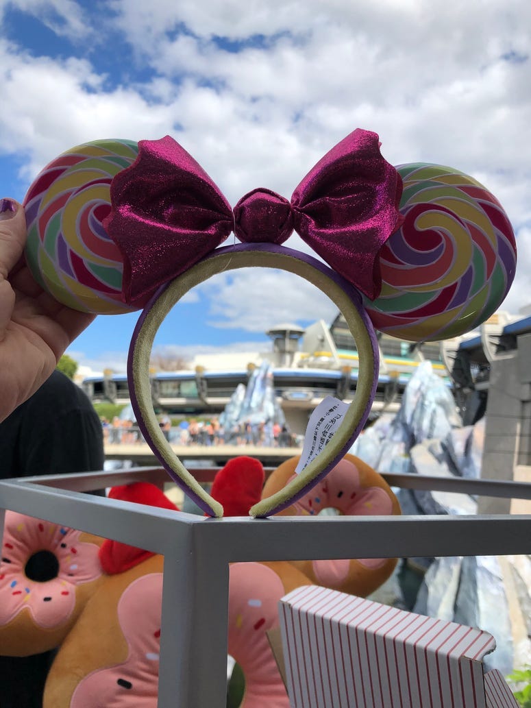 Lollipop Minnie Ears