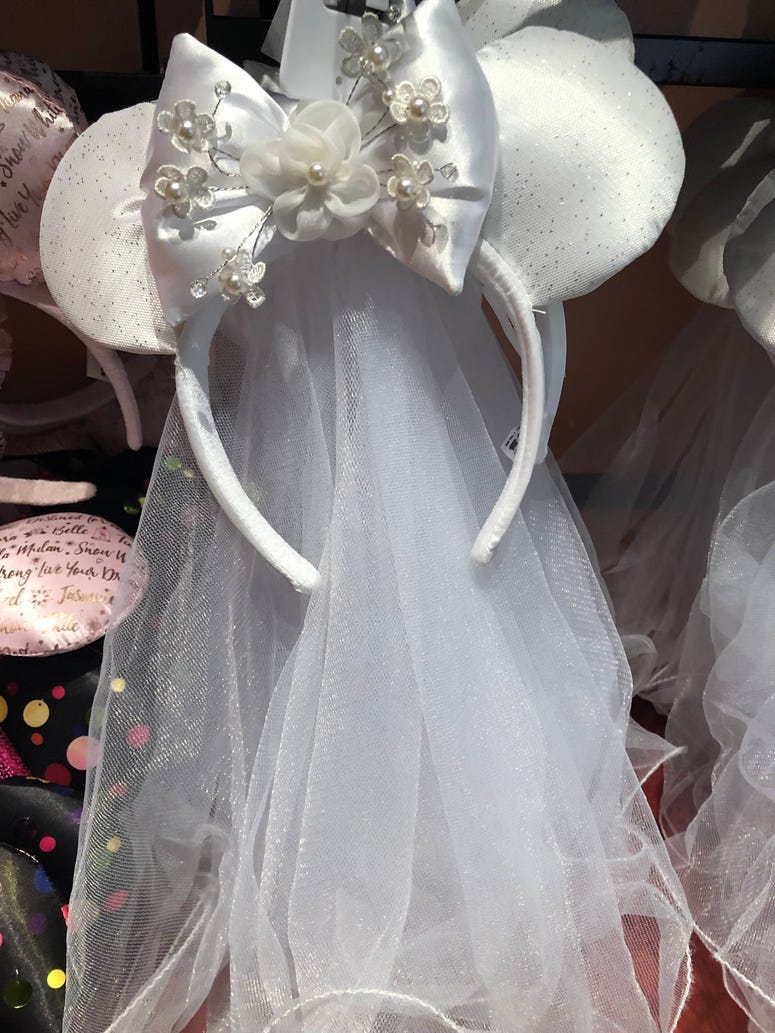 Minnie Bride Ears
