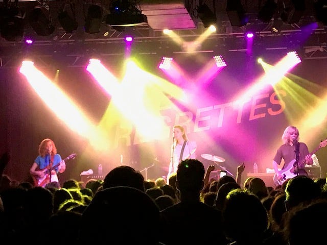 Music venue crowd