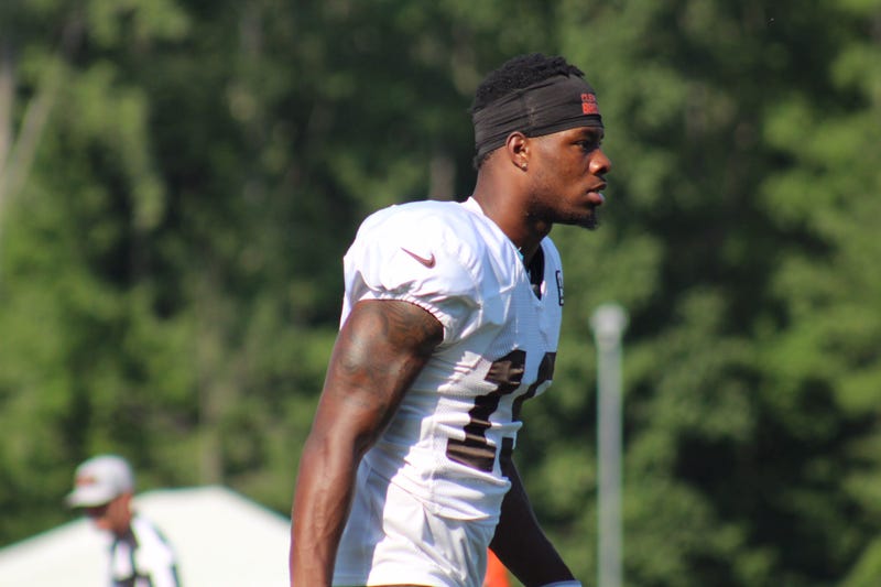 A file photo of receiver Corey Coleman on Aug. 4, 2018. Coleman was traded to Buffalo for a 2020 7th round pick on Aug. 5, 2018.