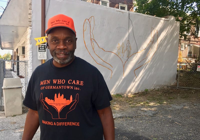 Keith Pate of the nonprofit Men Who Care of Germantown: "We're trying to just revive this community."