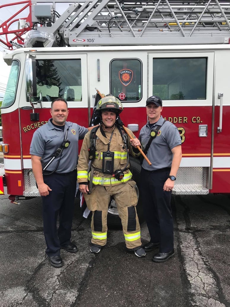 firefighter walk