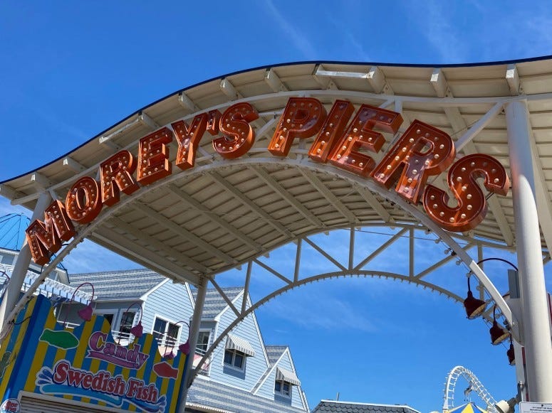 Morey’s Pier in Wildwood, New Jersey