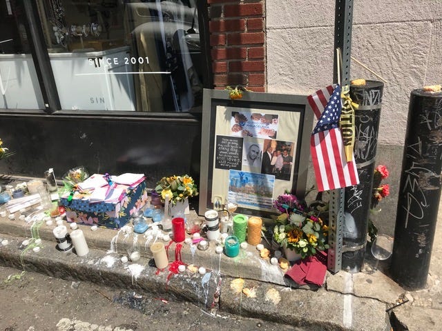 Community members remember Sean Schellenger, a prominent Philadelphia real estate developer who was stabbed to death last week near Rittenhouse Squar