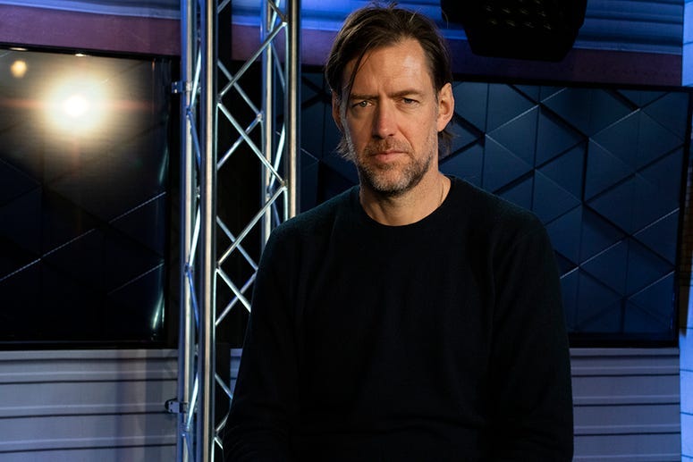 Radiohead's Ed O'Brien (EOB) in the RADIO.COM Theater