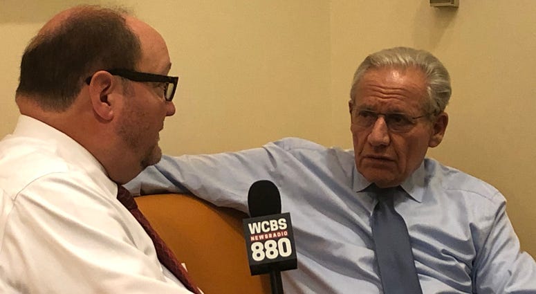 Steve Scott with Bob Woodward