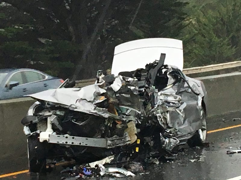 A driver traveling in the wrong direction on Highway 1 was involved in a deadly crash in Pacifica on Jan. 16, 2020.