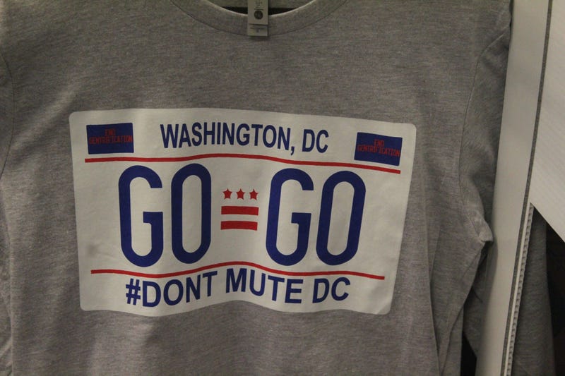 The city came out to show love and support for go-go.