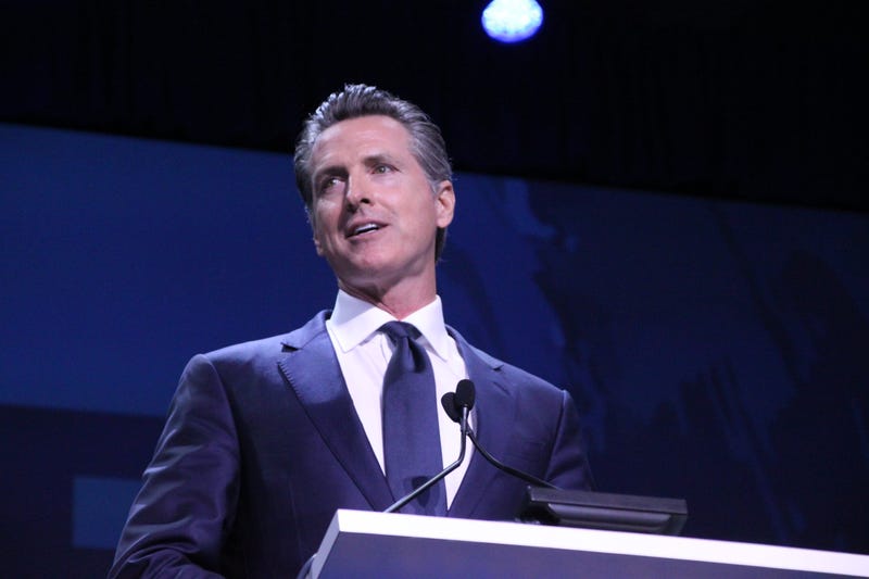 Gavin Newsom Speaks At the California Democratic Party Convention.