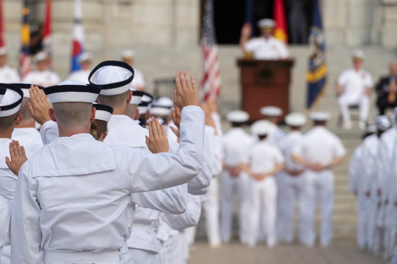 The United States Naval Academy welcomes the incoming Midshipmen 4th Class, or plebes, of the Class of 2023 during Induction Day 2019