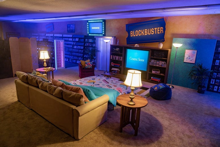Blockbuster Interior