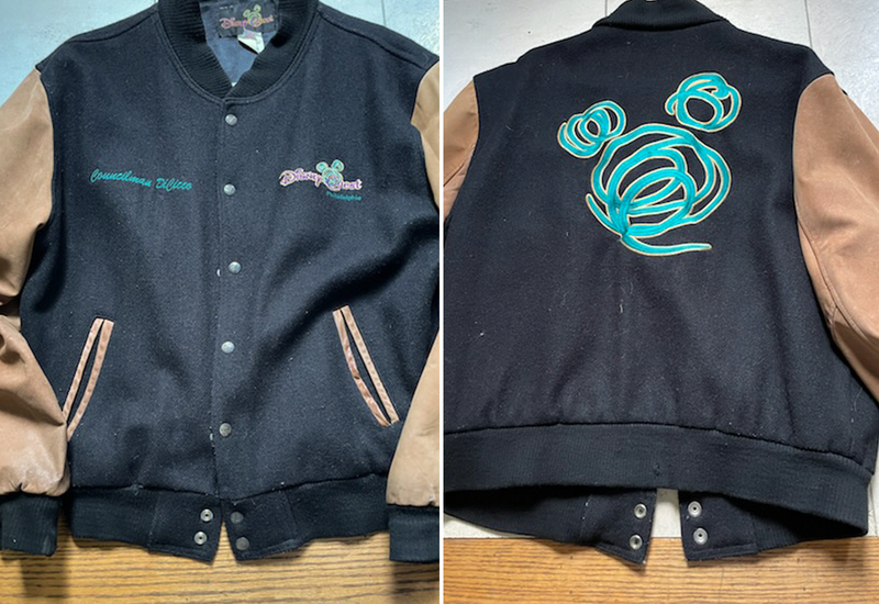 For his role in helping facilitate the project, Frank DiCicco received a personalized DisneyQuest Philadelphia bomber jacket. He remembers being one of only three people who received the gift.