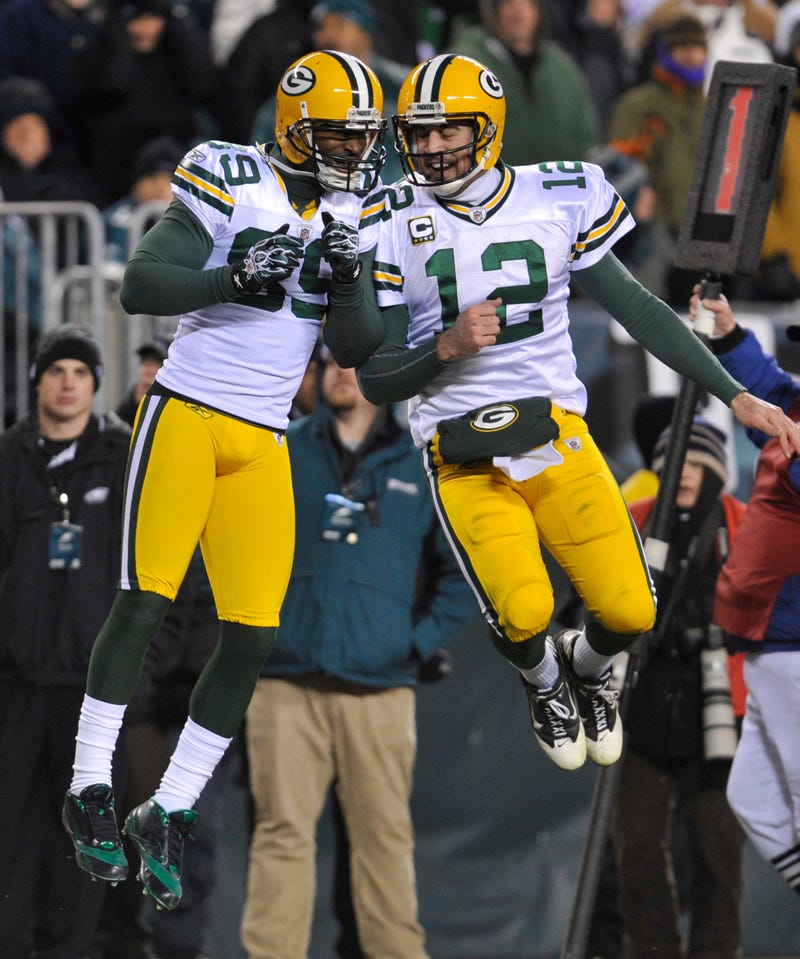 James Jones Aaron Rodgers