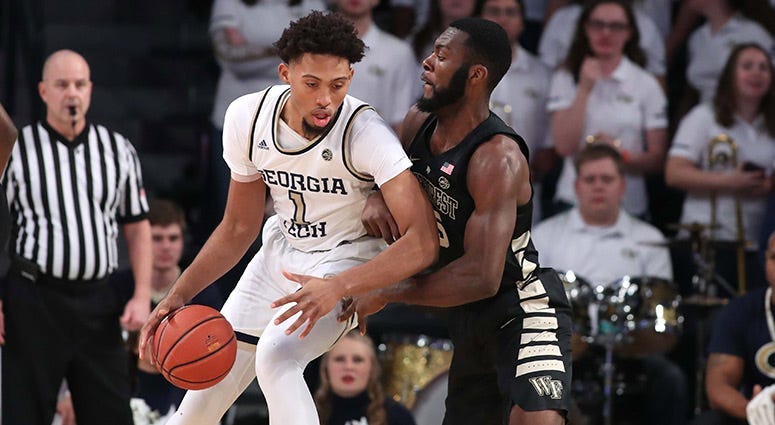 Georgia Tech Yellow Jackets forward James Banks III
