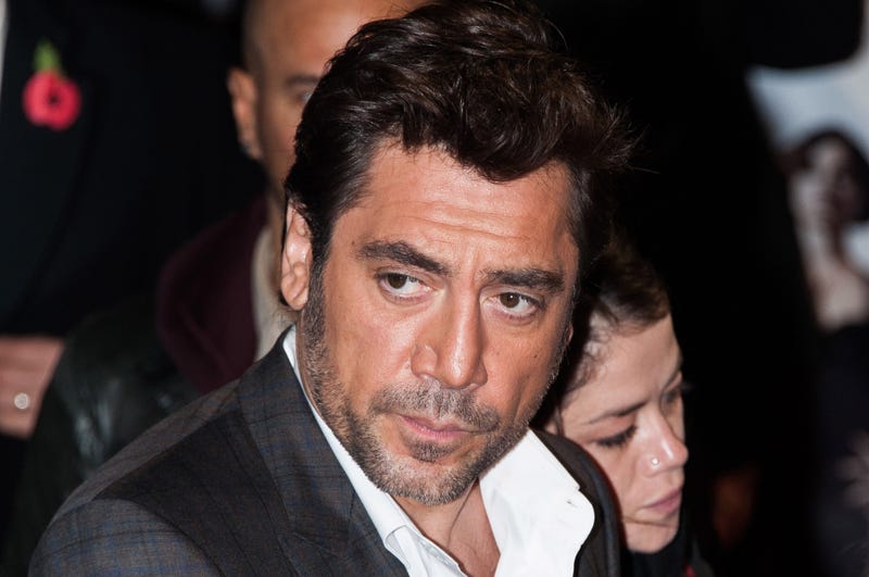 Javier Bardem at the Skyfall premiere