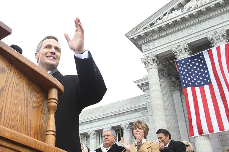 Missouri Gov. Eric Greitens inauguration