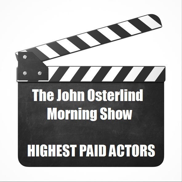 Highest Paid Movie Stars