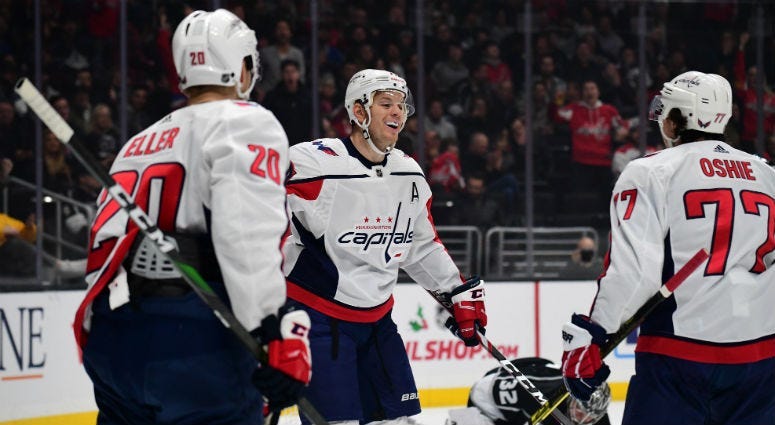 Move over Norris. John Carlson making a case for the Hart trophy.