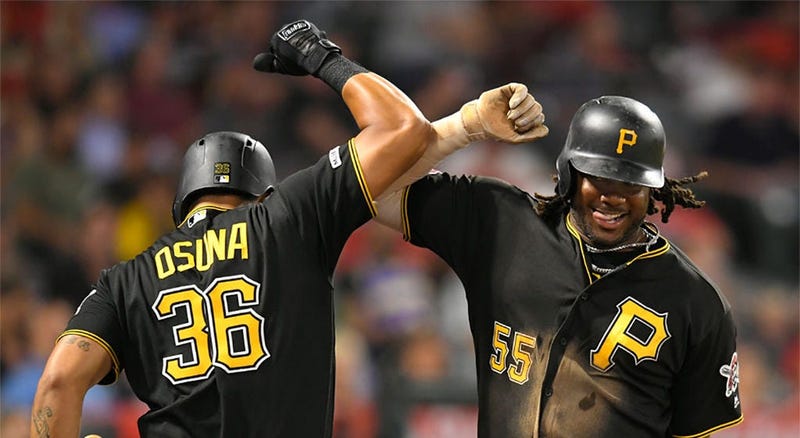 Josh Bell of the Pittsburgh Pirates