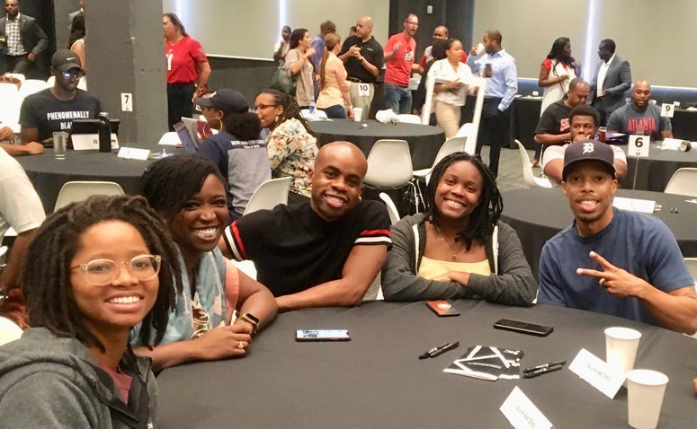 The winner of the pitch competition was SmallStreet with members from Washington DC, Brooklyn NY, Detroit MI, and Oakland CA