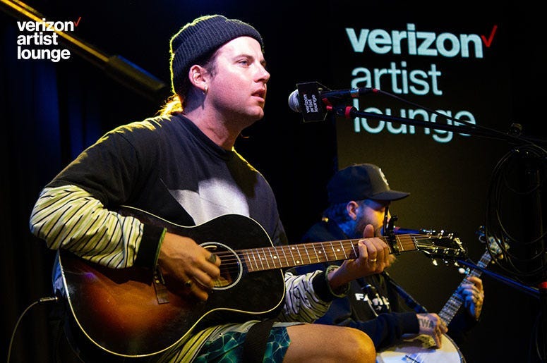 Judah & The Lion At The Verizon Artist Lounge