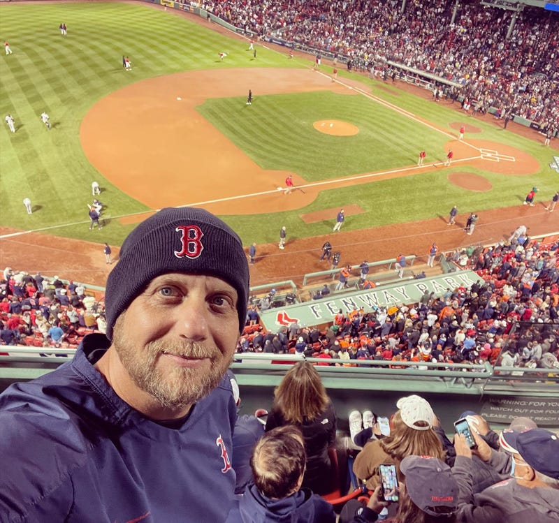 karson at sox game