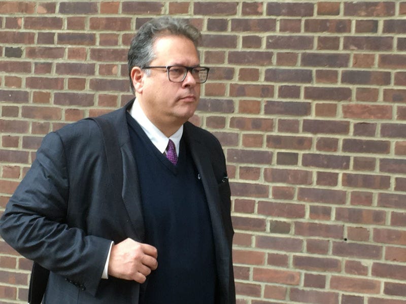 Ken Smukler outside the federal courthouse in Philadelphia