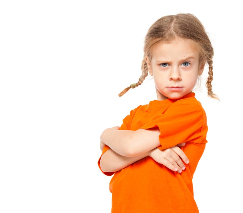 annoyed kid